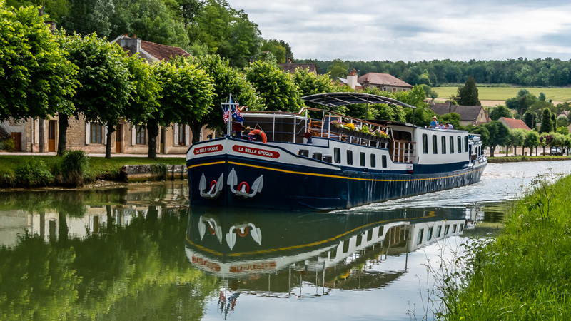 French Hotel Barge La Belle Epoque - barge cruises in Burgundy France