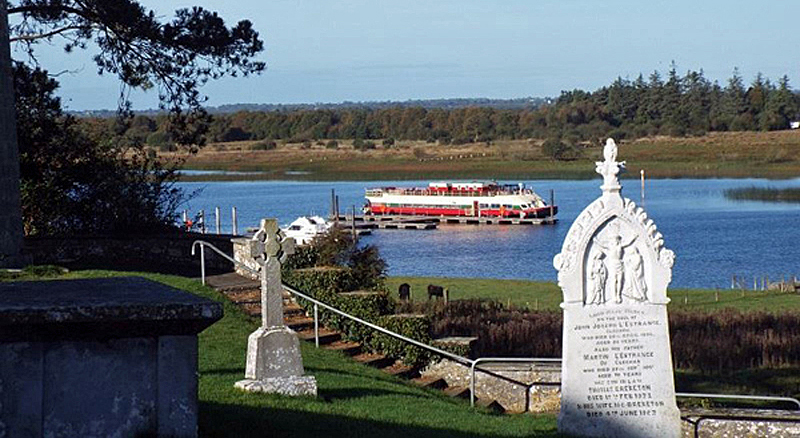 Irish Hotel Barge  Shannon Princess - Barging in Ireland