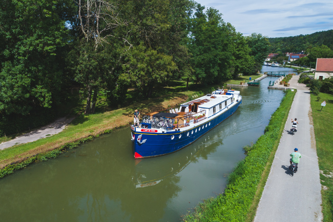 French Hotel Barge L'Art de Vivre Rates increase for 2026 barge cruises