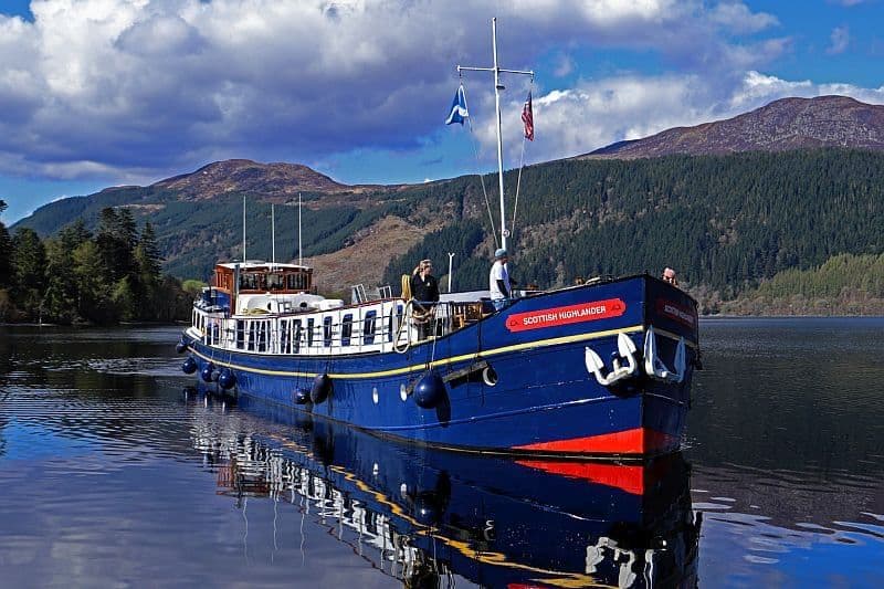 Hotel Barge Scottish Highlander Cruise the Scottish Highlands aboard Scottish Highlander